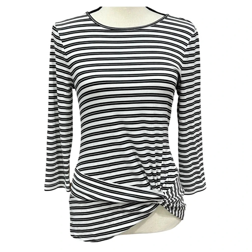 Ann Taylor Striped Crew
